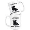 Funny Pug Mug I Am Not Just A Dog Person Im Also A Pug 15oz White Coffee Mugs