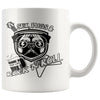 Funny Pug Mug Sex Pugs And Rock N Roll 11oz White Coffee Mugs