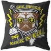 Funny Pug Pillows Sex Pugs And Rock N Roll