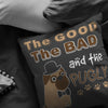 Funny Pug Pillows The Good The Bad And The Pugly
