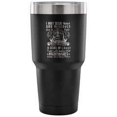 Funny Pug Travel Mug If You Mess With My Dogs I 30 oz Stainless Steel Tumbler