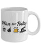 Funny Punchball Mug Adult Humor Plan For Today Punchball Coffee Mug 11oz 15oz White