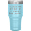 Funny Punchball Tumbler Tears Of The People I Beat In Punchball Laser Etched 30oz Stainless Steel