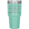 Funny Punchball Tumbler Tears Of The People I Beat In Punchball Laser Etched 30oz Stainless Steel