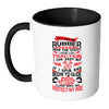 Funny Racing Mug As I Lay Rubber Down The White 11oz Accent Coffee Mugs
