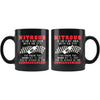 Funny Racing Mug Nitrous Is Like A Hot Chick With An STD 11oz Black Coffee Mugs