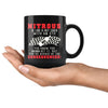 Funny Racing Mug Nitrous Is Like A Hot Chick With An STD 11oz Black Coffee Mugs