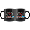 Funny Racing Mug Yes Officer I Saw The Speed Limit 11oz Black Coffee Mugs
