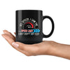 Funny Racing Mug Yes Officer I Saw The Speed Limit 11oz Black Coffee Mugs