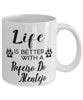 Funny Rafeiro Do Alentejo Dog Mug Life Is Better With A Rafeiro Do Alentejo Coffee Cup 11oz 15oz White