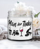 Funny Rafter Candle Adult Humor Plan For Today Rafting Wine 9oz Vanilla Scented Candles Soy Wax