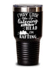 Funny Rafter Tumbler I May Look Like I'm Listening But In My Head I'm Rafting 30oz Stainless Steel Black