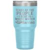 Funny Rafter Tumbler Tears Of The People I Beat In White Water Rafting Laser Etched 30oz Stainless Steel