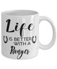 Funny Ranger Horse Mug Life Is Better With A Ranger Coffee Cup 11oz 15oz White