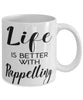 Funny Rappeller Abseiling Mug Life Is Better With Rappelling Coffee Cup 11oz 15oz White