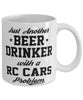 Funny RC Cars Mug Just Another Beer Drinker With A RC Cars Problem Coffee Cup 11oz White