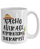 Funny Respiratory Therapist Mug Nacho Average Respiratory Therapist Coffee Cup 15oz White