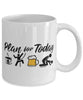 Funny Rock Climber Mug Adult Humor Plan For Today Rock Climbing Coffee Mug 11oz 15oz White