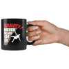 Funny Rock Climbing Mug Gravity Never Heard Of It 11oz Black Coffee Mugs