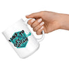 Funny Rock Climbing Mug I Like To Get High 15oz White Coffee Mugs
