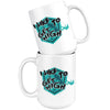 Funny Rock Climbing Mug I Like To Get High 15oz White Coffee Mugs