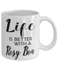 Funny Rosy Boa Snake Mug Life Is Better With A Rosy Boa Coffee Cup 11oz 15oz White