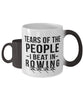 Funny Rower Mug Tears Of The People I Beat In Rowing Coffee Mug Color Changing 11oz