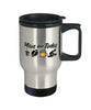 Funny Rugby Travel Mug Adult Humor Plan For Today Rugby Beer Sex 14oz Stainless Steel