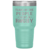 Funny Rugby Tumbler Tears Of The People I Beat In Rugby Laser Etched 30oz Stainless Steel Tumbler