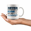 Funny Runners Mug Never Underestimate An Old Man Who Loves 11oz White Coffee Mugs