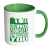 Funny Runners Mug Run Like Zombies Are Chasing White 11oz Accent Coffee Mugs