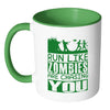 Funny Runners Mug Run Like Zombies Are Chasing White 11oz Accent Coffee Mugs