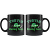 Funny Runners Mug Turtle Running Team 11oz Black Coffee Mugs
