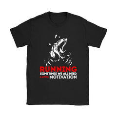 Funny Runners Shirt Running Motivation Gildan Womens T-Shirt