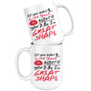 Funny Running Mug If You Ran Like Your Mouth Youd Be In 15oz White Coffee Mugs