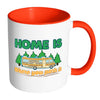 Funny RV Camper Mug Home Is Where You Park It White 11oz Accent Coffee Mugs