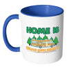 Funny RV Camper Mug Home Is Where You Park It White 11oz Accent Coffee Mugs