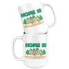 Funny RV Camping Mug Home Is Where You Park It 15oz White Coffee Mugs