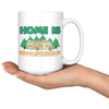 Funny RV Camping Mug Home Is Where You Park It 15oz White Coffee Mugs