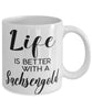 Funny Sachsengold Rabbit Mug Life Is Better With A Sachsengold Coffee Cup 11oz 15oz White