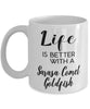 Funny Sarasa Comet Goldfish Mug Life Is Better With A Sarasa Comet Goldfish Coffee Cup 11oz 15oz White