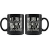 Funny Sarcasm Mug My Level Of Sarcasm Depends 11oz Black Coffee Mugs