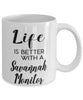 Funny Savannah Monitor Lizard Mug Life Is Better With A Savannah Monitor Coffee Cup 11oz 15oz White