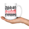 Funny Science Chemistry Mug Alcohol Is A Solution 15oz White Coffee Mugs