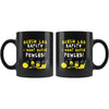 Funny Science Mug Lab Safety Superpowers 11oz Black Coffee Mugs