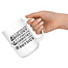 Funny Science Mug Moves Biology Stinks Chemistry Physics 15oz White Coffee Mugs