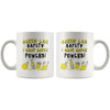 Funny Science Mug Screw Lab Safety I Want Super Powers 11oz White Coffee Mugs