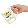 Funny Science Mug Screw Lab Safety I Want Super Powers 15oz White Coffee Mugs