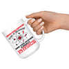 Funny Science Physics Mug Everything Happens For A Reason 15oz White Coffee Mugs