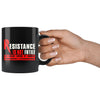 Funny Science Physics Mug Resistance Is Not Futile 11oz Black Coffee Mugs